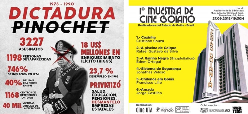 O Cineclube Imigração e as Relações de Amizade Entre o Brasil e o Chile