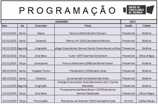 Confira a programação de cinema em Goiânia e Aparecida de 4 a 10 de maio de  2023